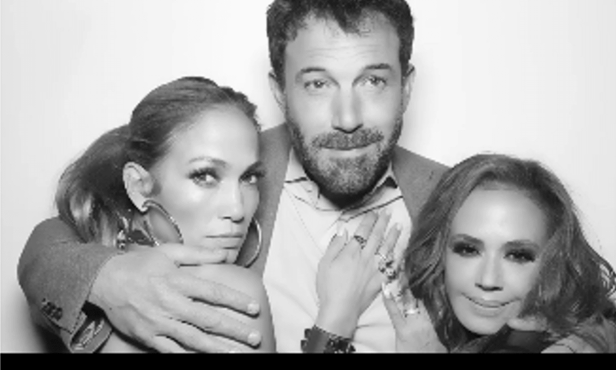 Ben Affleck and Jennifer Lopez via Leah Remini