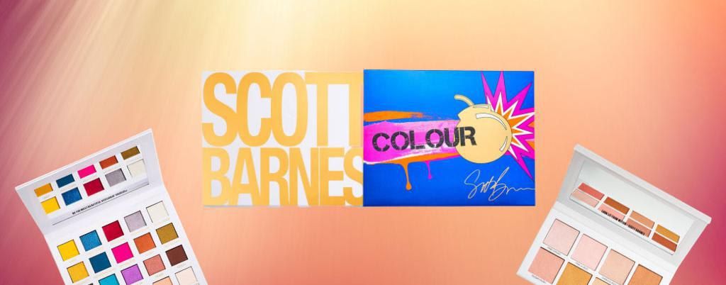 Scott Barnes colour Bomb Eyeshadow palette