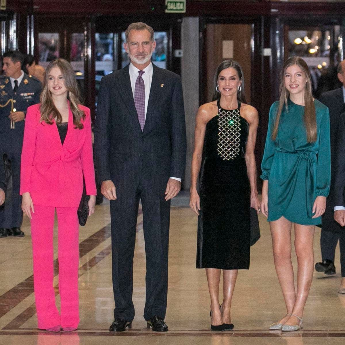 The Spanish royals attended the concert on Oct. 27