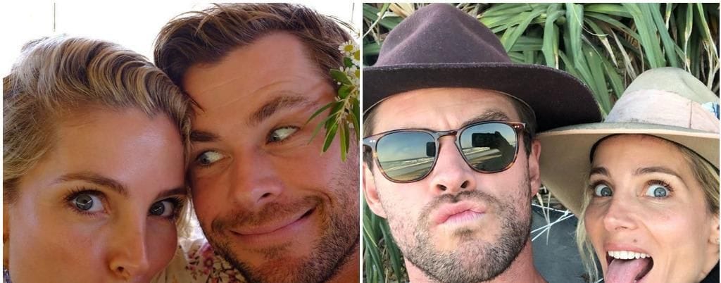 Eternas y romanticas vacaciones las que disfrutan Chris Hemsworth y Elsa Pataky