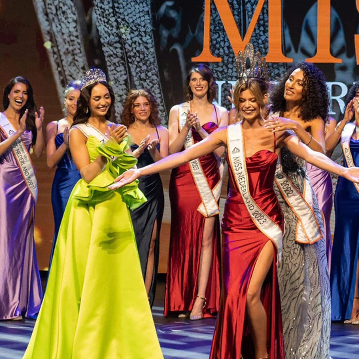 Rikkie Valerie Kollé is the first transgender woman to be crowned Miss Netherlands