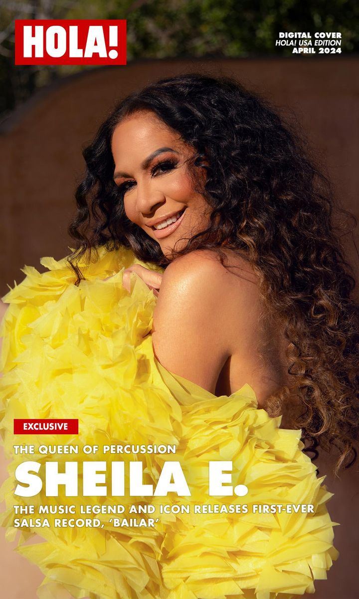 Sheila E. Digital Cover HOLA!