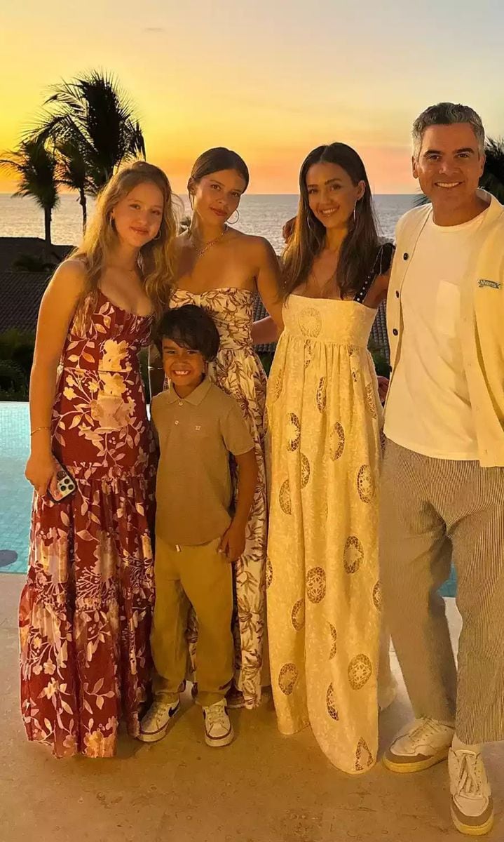 Jessica Alba spent Thanksgiving in Mexico with her family