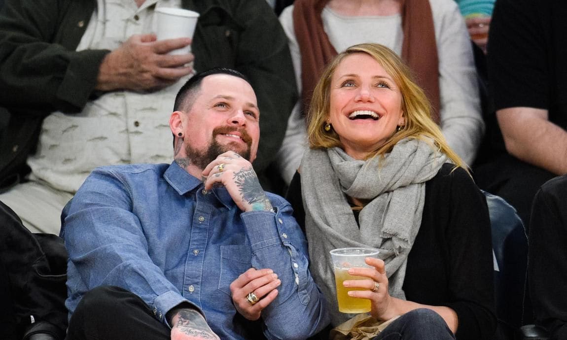 Cameron Diaz and Benji Madden