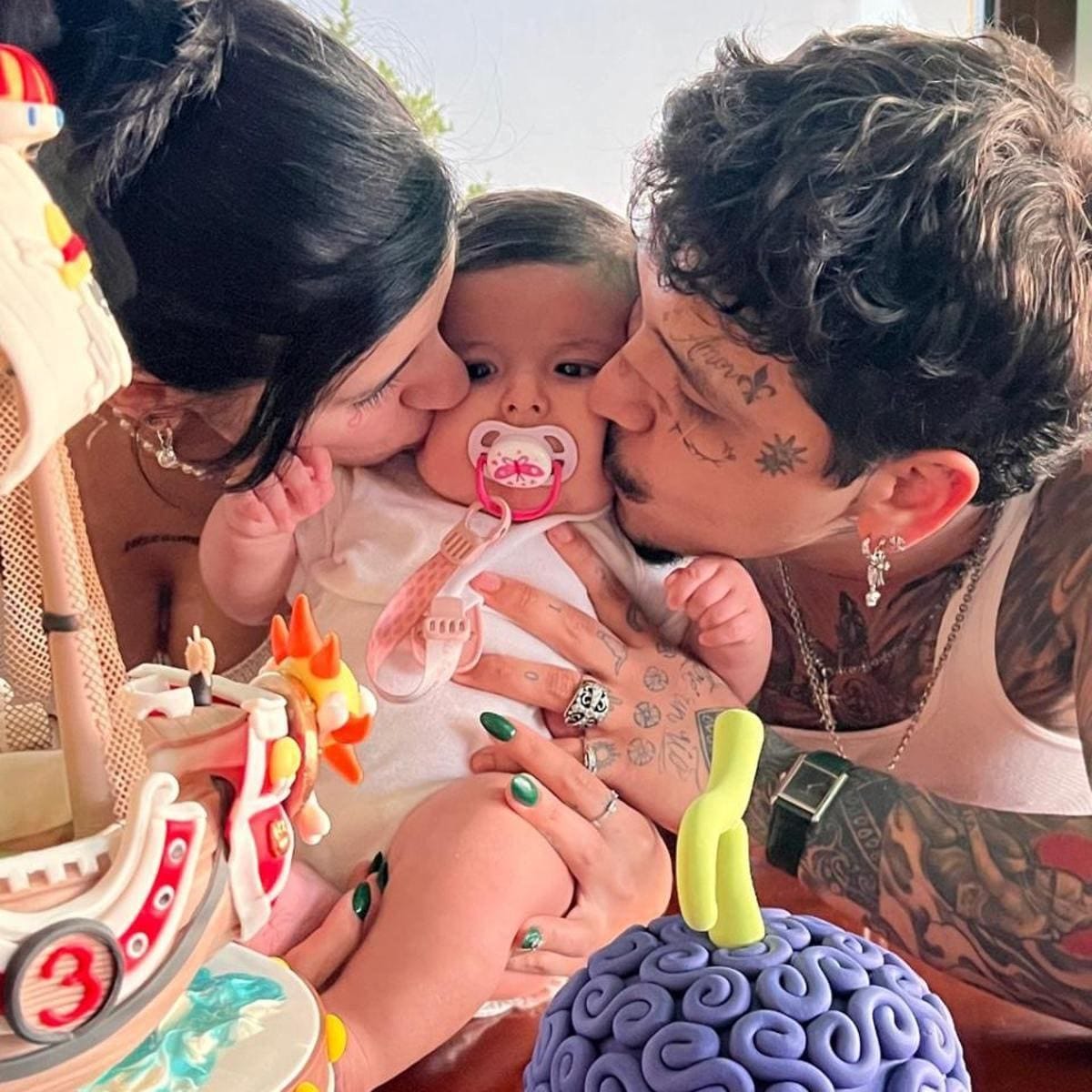 Cazzu and Christian Nodal had a baby girl and named her Inti