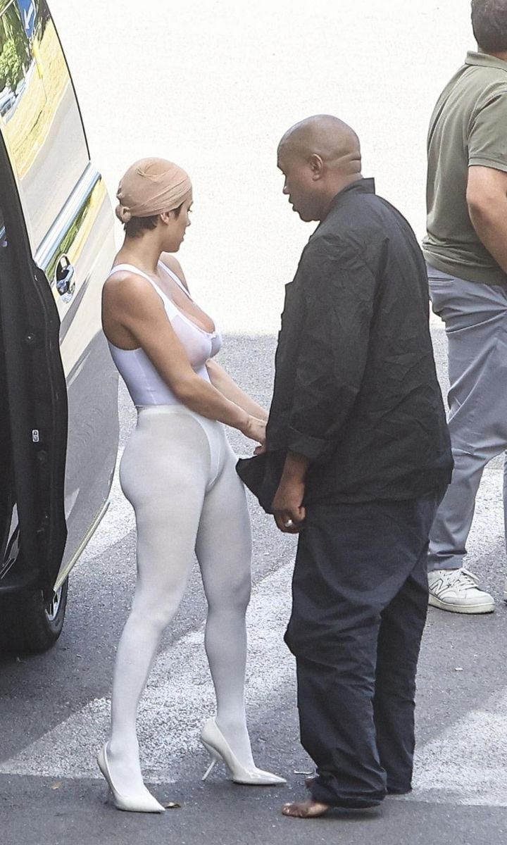 Kanye West and his 'wife' Bianca Censori
