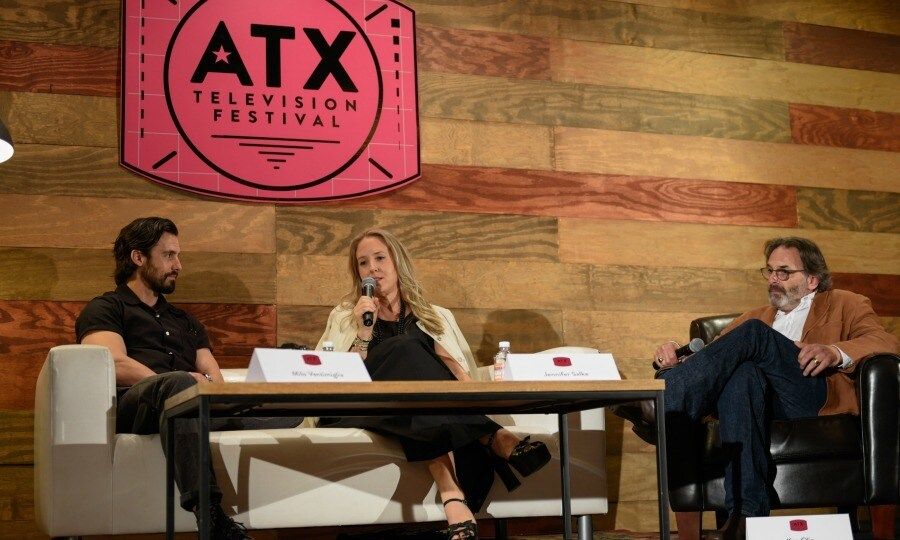 June 9: Milo Ventimiglia participated in the <i>This is Us</i> panel at the 2017 ATX Festival in Austin, Texas.
The star, who plays opposite Mandy Moore in the series opened up about his character, Jack Pearson saying,
"Jack lives in the moment and that's what I do in my life. Jack really loves his wife and his kids. He sometimes makes bad decisions, but he lives in the moment."
Photo: Michelle Maurin