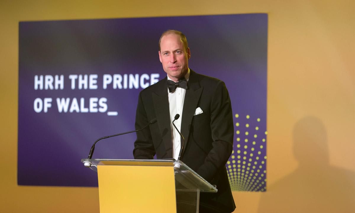 The Prince of Wales delivered a speech at the Diana Legacy Awards