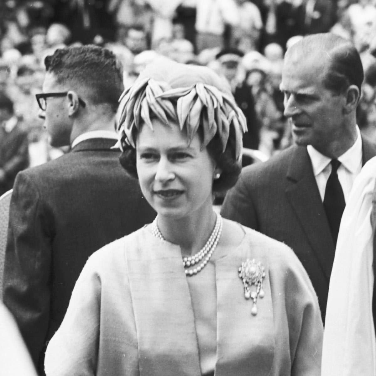 Divine Service at St Andrew's Cathedral. Her Majesty Queen Elizabeth II leaves the church, 3