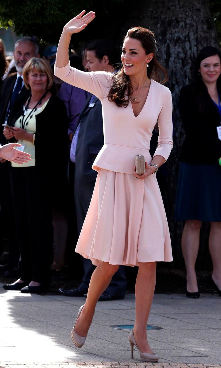 Duchess kate pink dress best sale