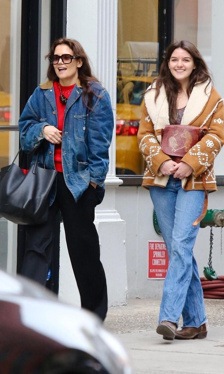 Katie Holmes and Suri Cruise