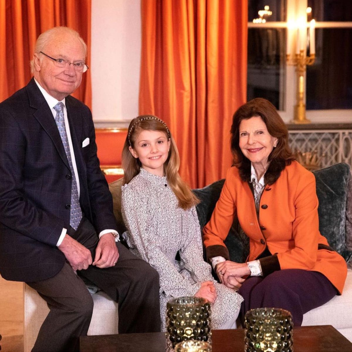 Princess Estelle of Sweden celebrated her tenth birthday