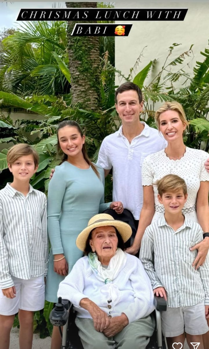 Ivanka Trump and her family