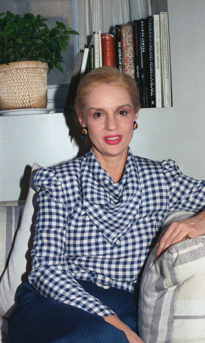 Fashion Designer Carolina Herrera