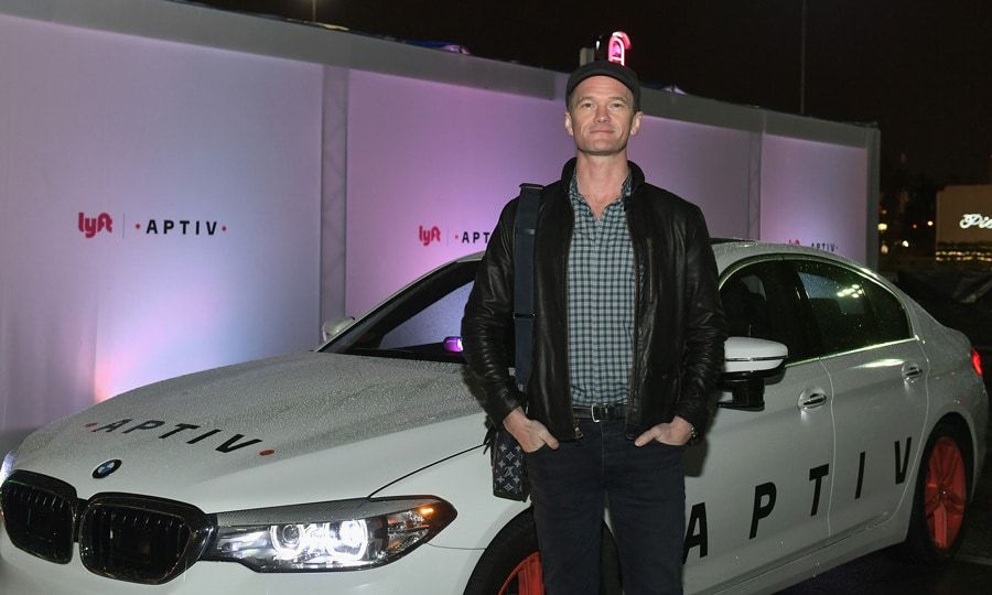 Neil Patrick Harris was one of the first passengers to check out the new Lyft and Aptiv self-driving car at CES in Las Vegas. The <i>How I Met Your Mother</I> actor was driven around the Vegas strip for 30 minutes.
Photo: Getty Images