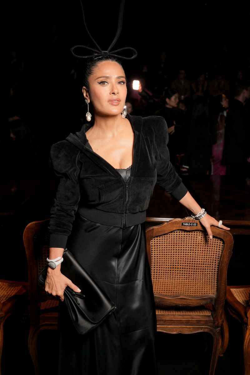 Salma Hayek at Balenciaga RTW Spring 2025 