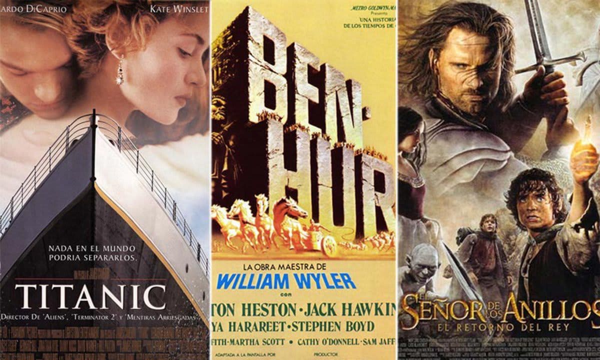 The most Oscar-winning movies in history - 1997