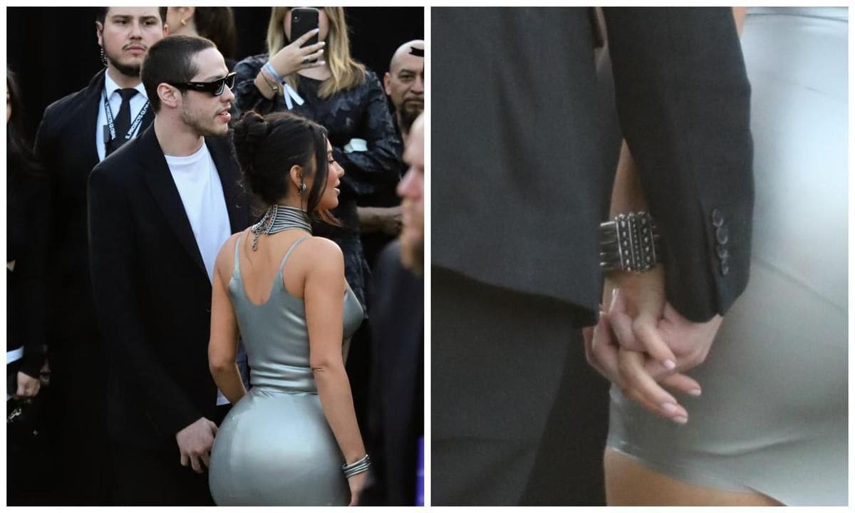 Kim Kardashian attends ‘The Kardashians’ premiere with boyfriend Pete Davidson