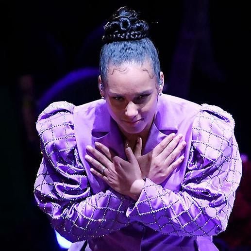 Kobe Bryant memorial emotional Alicia Keys