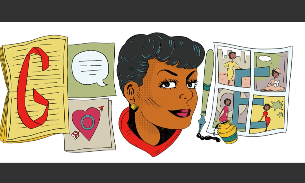 The first African American woman cartoonist, Jackie Ormes