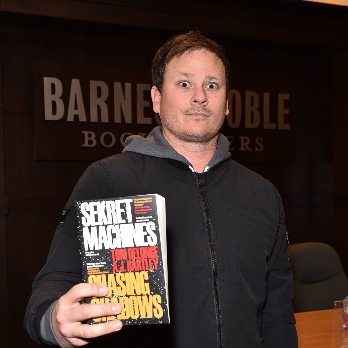 Tom Delonge And AJ Hartley Sign And Discuss Their New Novel "Sekret Machines"