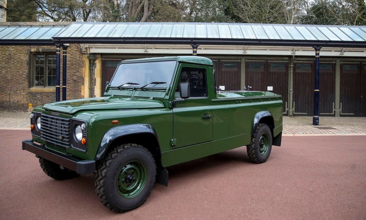 Prince Philip's Custom-Made Land Rover Hearse Unveiled For The First Time