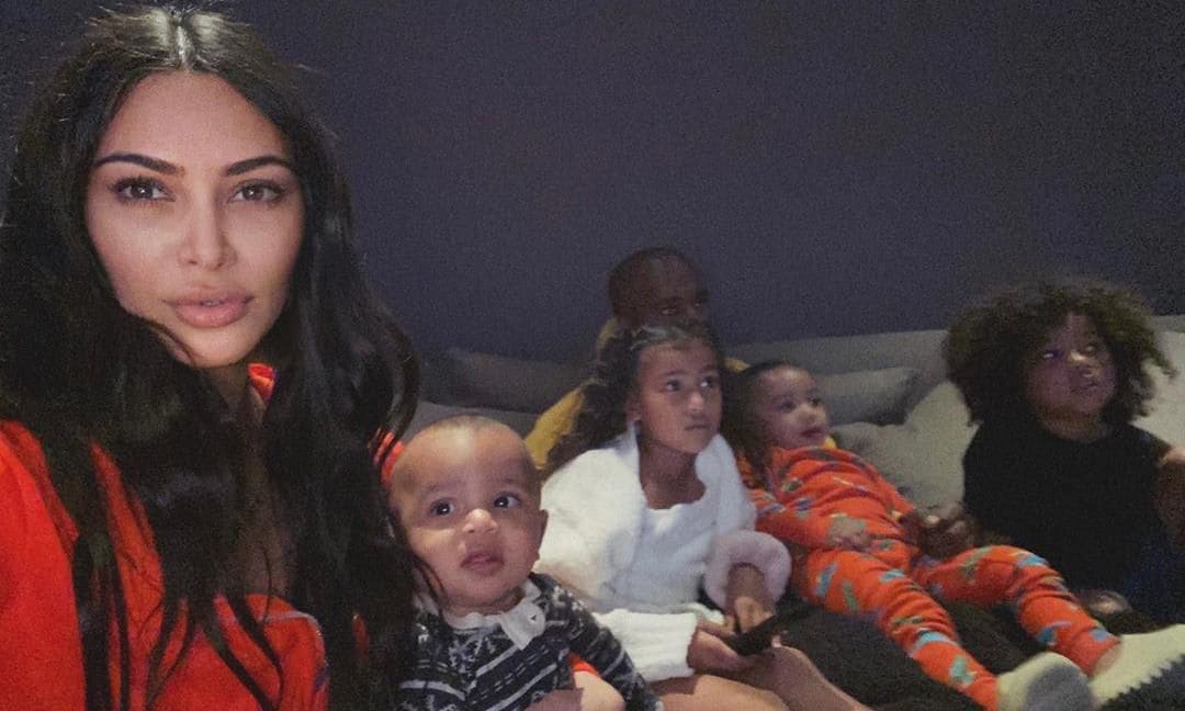Kim Kardashian, family time