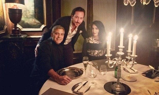 George and Amal enjoyed an intimate candlelit dinner at the historic Restaurant Laperouse. The restaurant shared the photo to their Facebook, writing: "Dinner with Mr. George Clooney and his lovely wife Amal at Laperouse - what else"
Photo: Facebook/Laperouse Paris