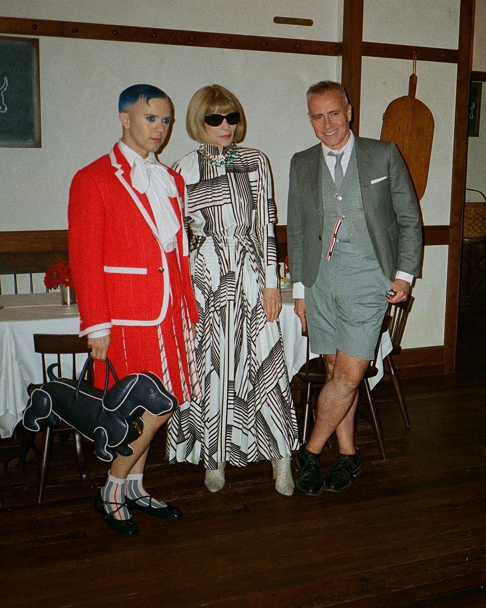 Cena de moda de Thom Browne en Nueva York