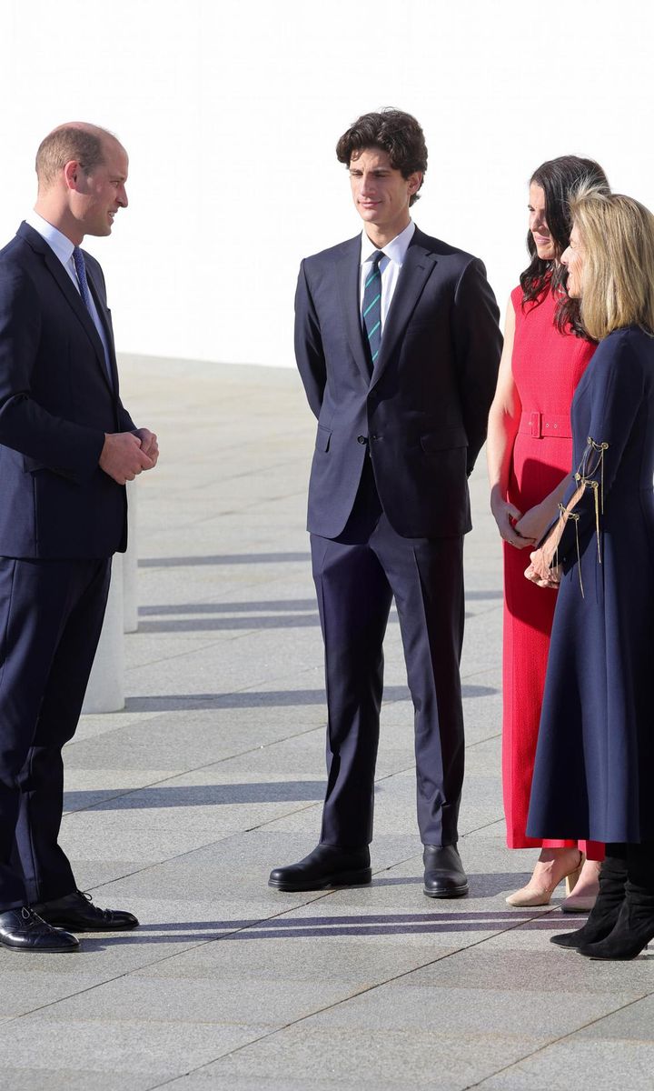 Caroline was joined by two of her kids, Jack Schlossberg and Tatiana Schlossberg.