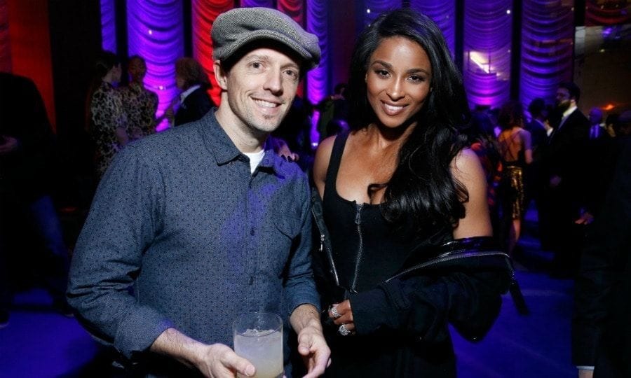 Jason Mraz and Ciara posed for a photo during the Warner Music Group Pre-Grammy Party, which was held in association with V Magazine in NYC.
Photo: Getty Images