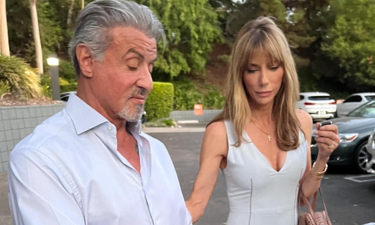 Sylvester Stallone and Jennifer Flavin