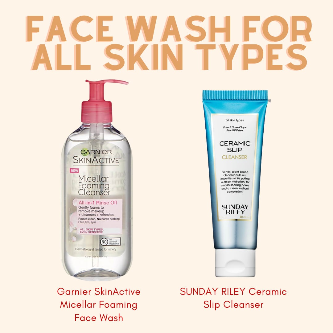 Face washes you might want to try in 2021 based on your skin type