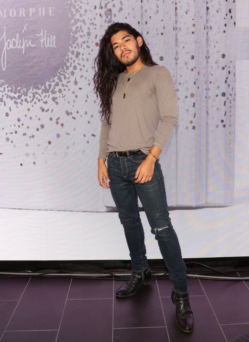   Hair stylist Jesus Guerrero attends the Morphe store opening at the Miracle Mile Shops at Planet Hollywood Resort & Casino on June 16, 2018 in Las Vegas, Nevada.  (Photo by Gabe Ginsberg/Getty Images for Morphe)