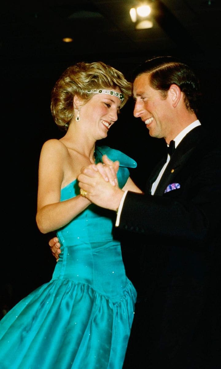 Princess Diana and Prince Charles Dancing