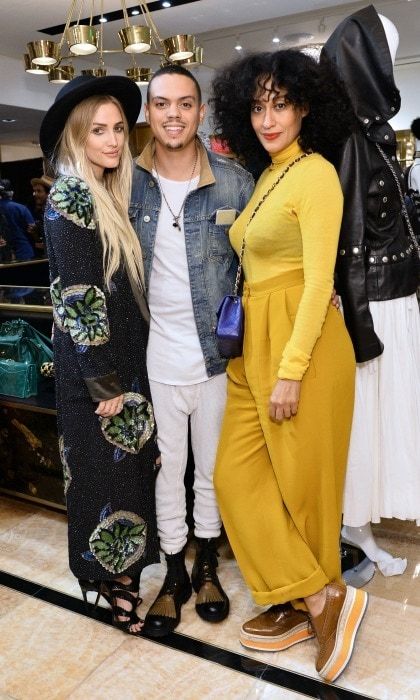 October 13: Ashlee Simpson, Evan Ross and Tracee Ellis Ross had a family day out during the What Goes Around Comes Around Beverly Hills Opening event.
Photo: Stefanie Keenan/Getty Images for What Goes Around Comes Around