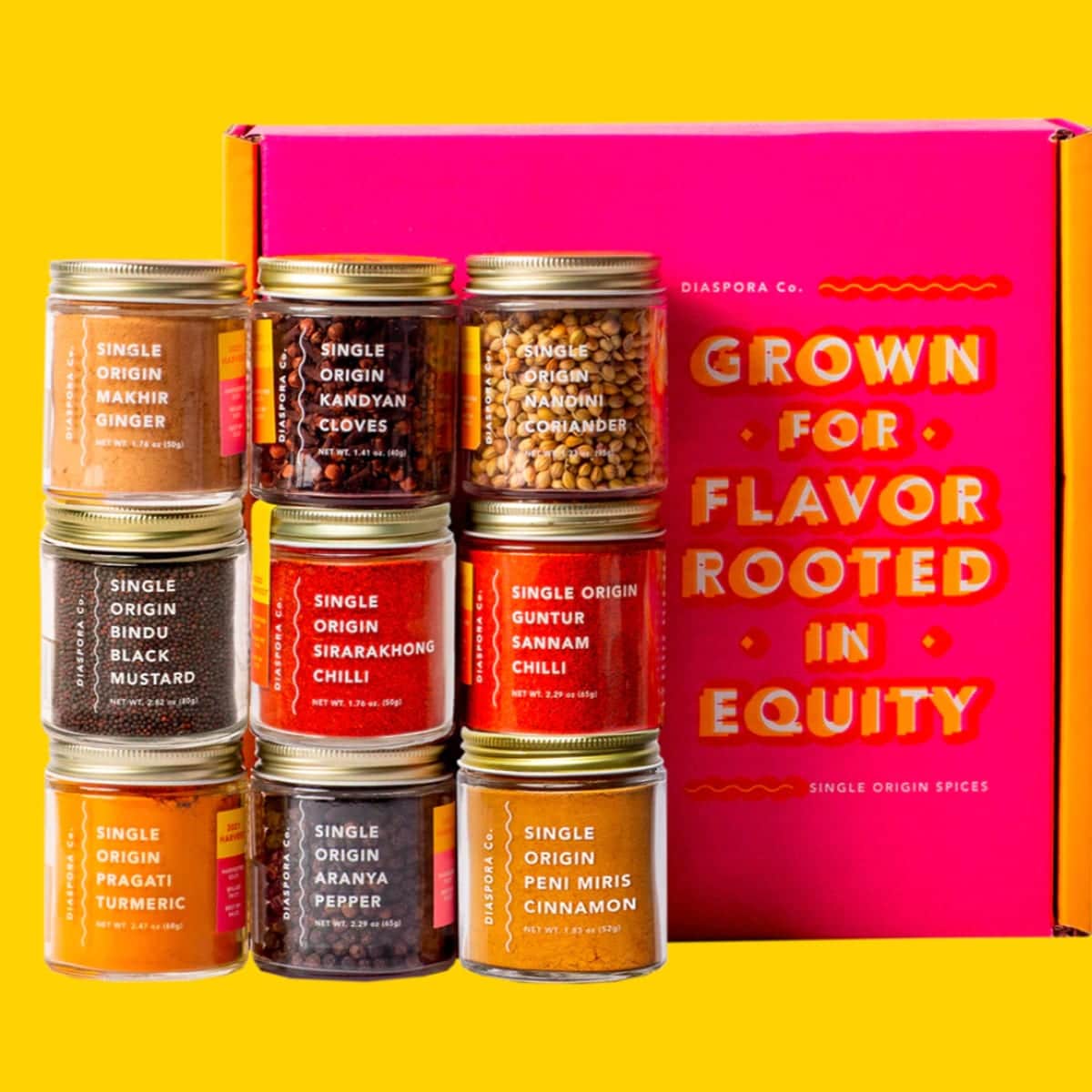 The Full Flavor Makeover spices kit by Diaspora Co.
