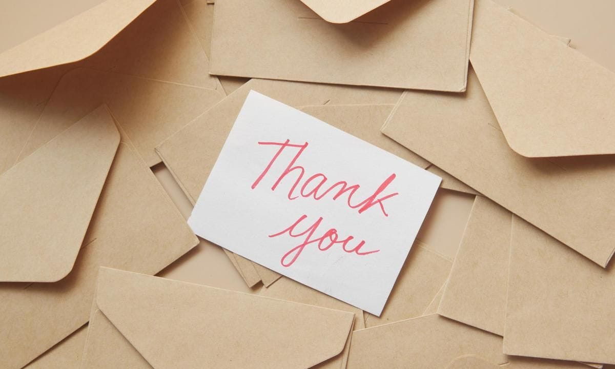 Thank you notes