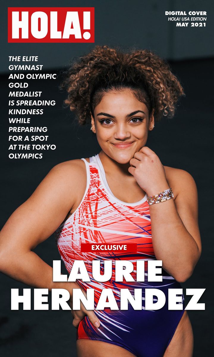 Laurie Hernandez Digital Cover HOLA! USA