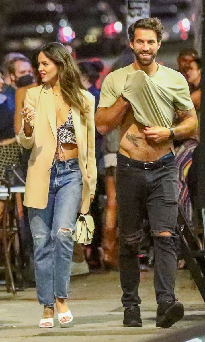 Eiza Gonzalez and boyfriend Paul Rabil