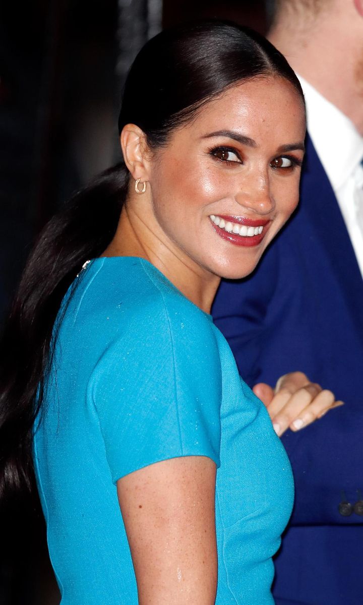 Meghan Markle aqua dress