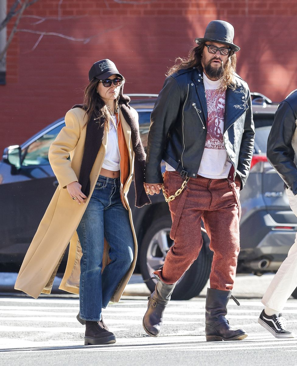 Jason Momoa & Adria Arjona’s romantic Valentine’s weekend in NYC