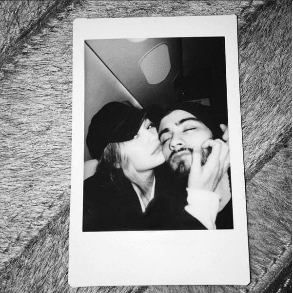 Zayn Malik made his and Gigi Hadid's relationship official by posting this candid shot on his Instagram.