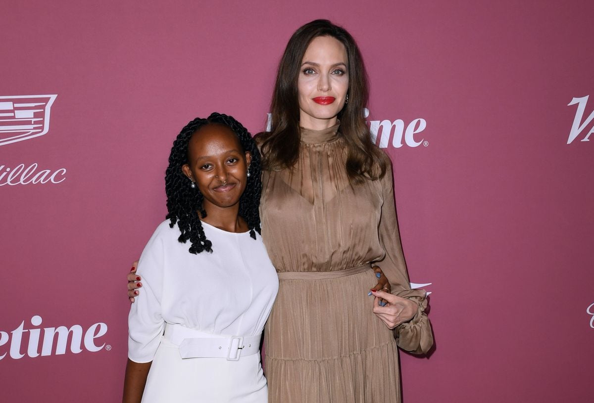 Angelina adopted Zahara in 2005, while on a trip to Ethiopia with her eldest son Maddox