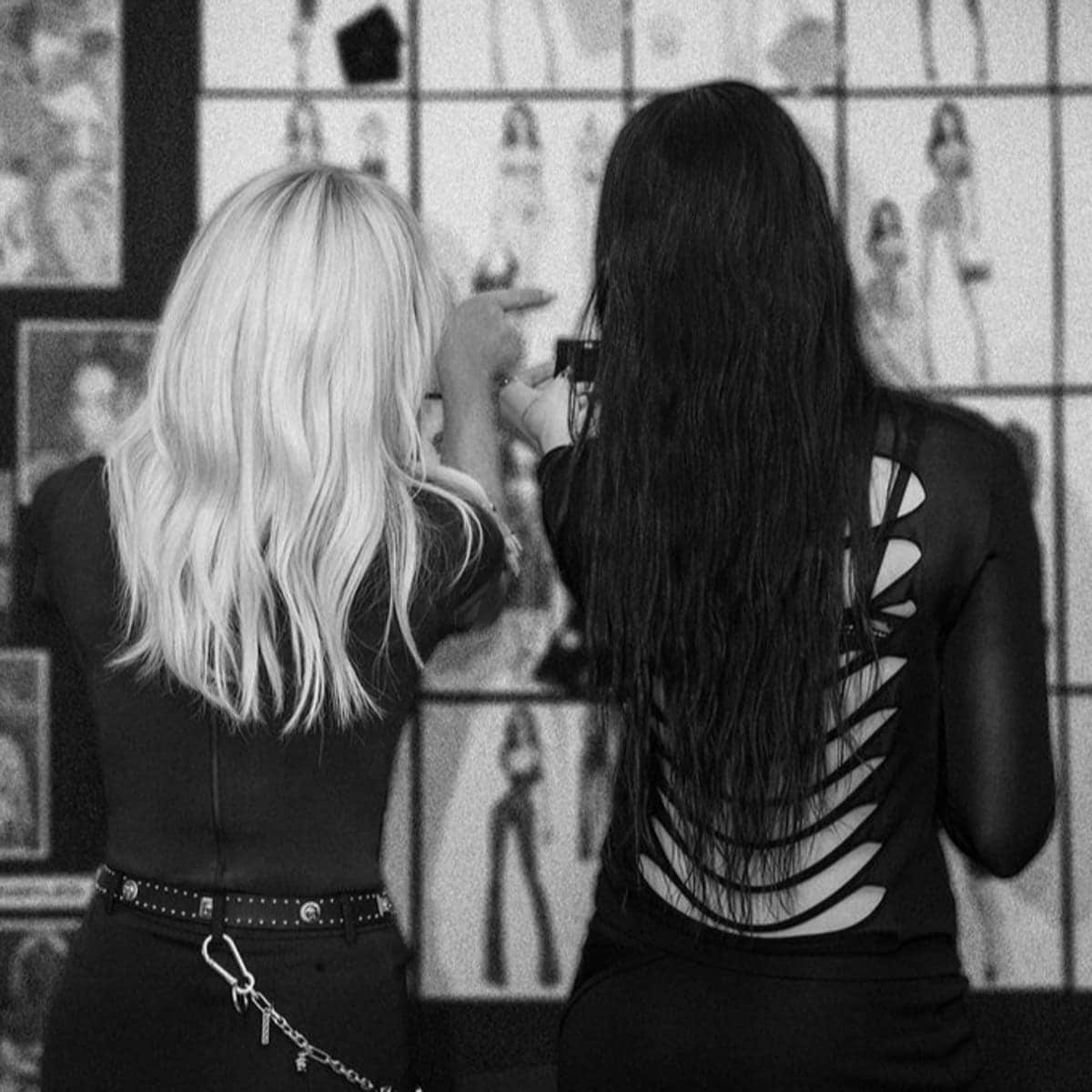 Dua Lipa and Donatella Versace