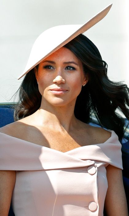 Meghan Markle off shoulder dress