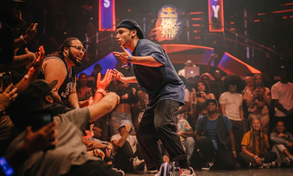 Rios performs at Red Bull Dance Your Style in Miami FL, USA on 17 October, 2021