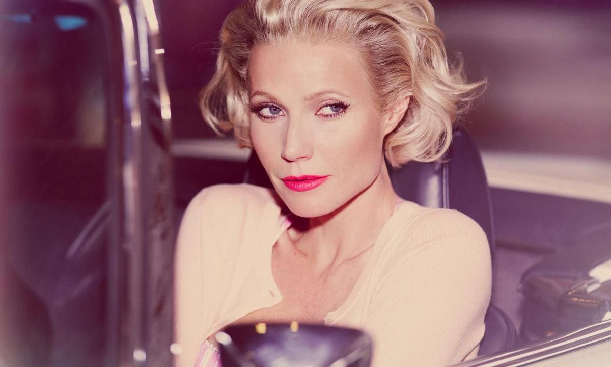 GWYNETH PALTROW CHANNELS MARILYN MONROE IN AD CAMPAIGN