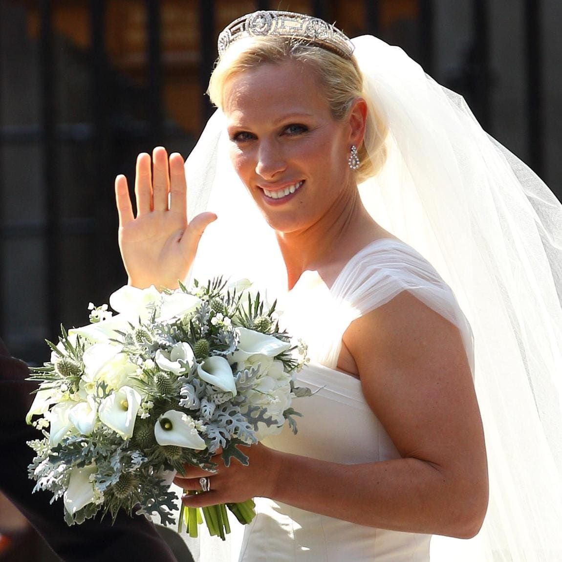 Zara Phillips Marries Mike Tindall In Edinburgh