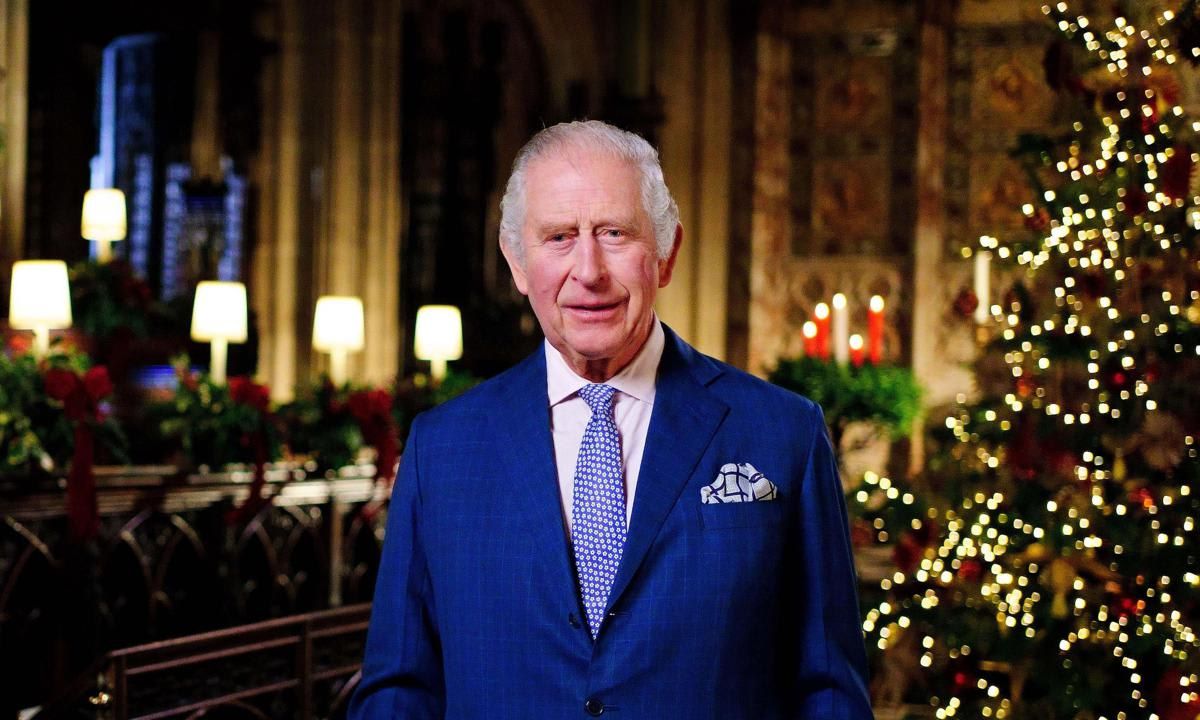 Charles delivered his first Christmas broadcast as monarch on Dec. 25, 2022. The speech was recorded at St. George's Chapel, close to where both of his parents, Queen Elizabeth and Prince Philip, are buried.